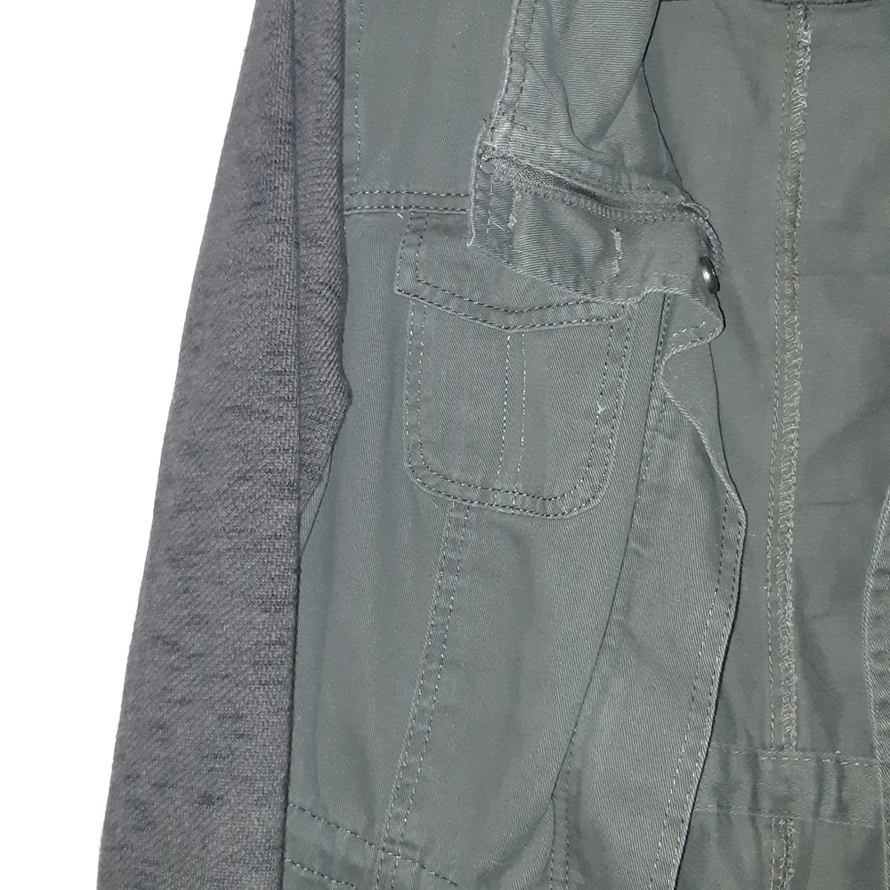 Multi fabric Utility Jacket. - Picture 12 of 12